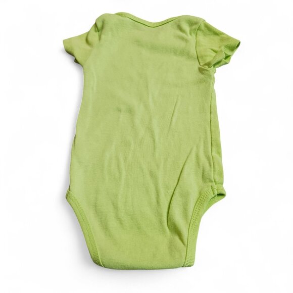 👶Calvin Klein Neon Green Infant Onesie – Size 3–6 Months 👶 - Picture 2 of 4